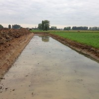 Grondwerken ontgraven sloten