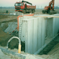 Aanleg nieuwe stuw in Velddriel