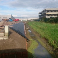 Beschoeiing plaatsen in Velddriel