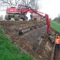 Stabilisatie Maasdijk te Aalst