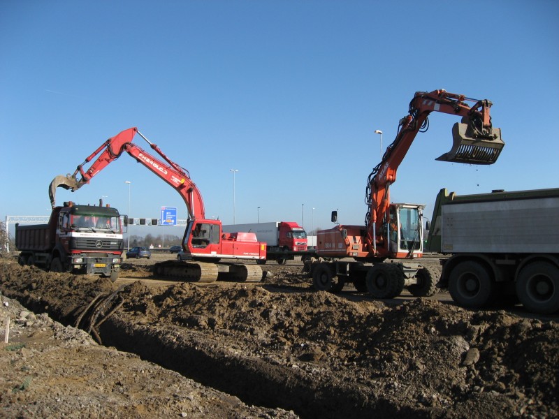 Grondverzet Den Bosch A2 verbreden