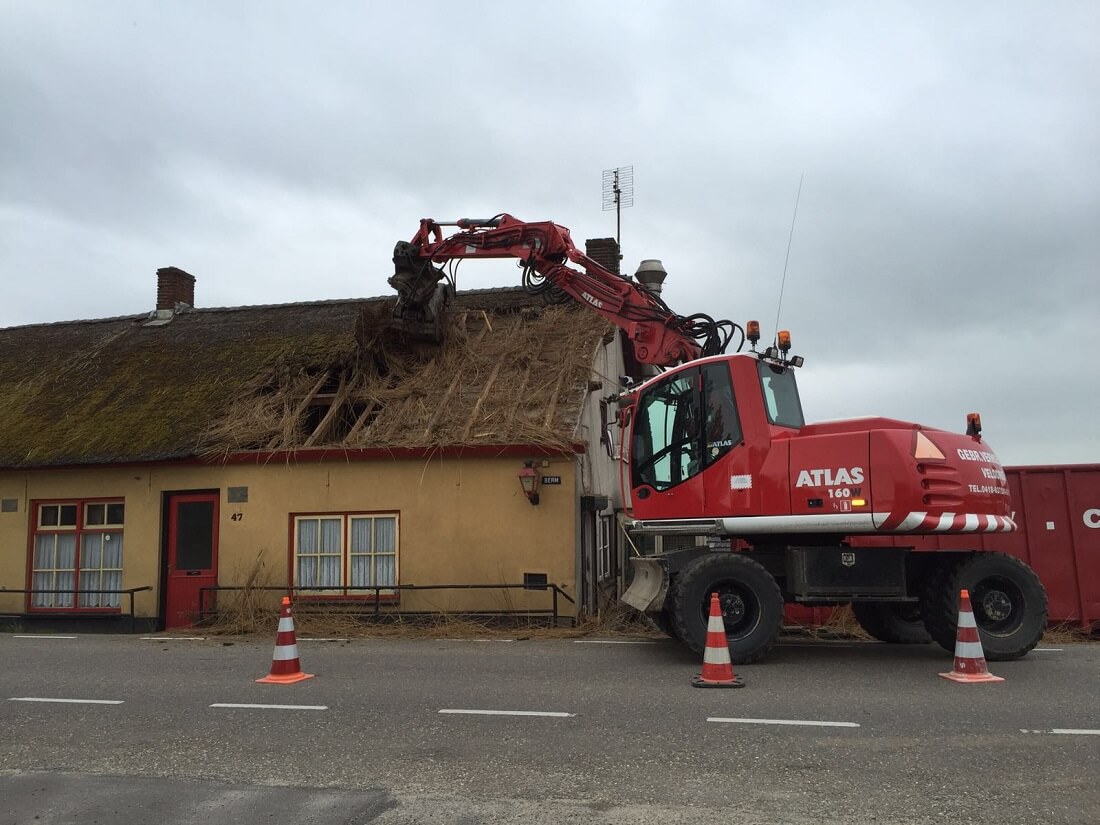 Renovatiesloopwerk dak Den Bosch